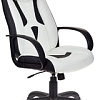 Кресло Бюрократ VIKING-8/WH+BLACK (белый/черный)