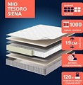 Матрас Mio Tesoro Siena 90x200 (джерси трикотаж)