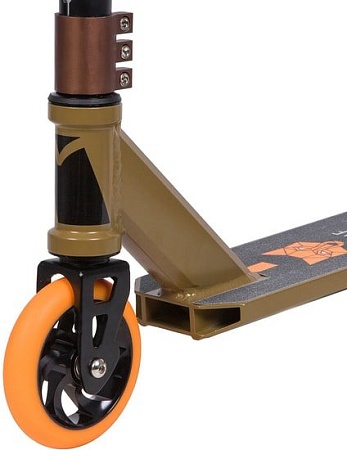 Самокат Novatrack Wolf 120A.WOLF.BR8 (коричневый)