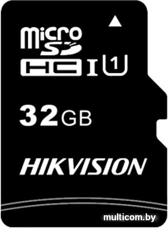 Карта памяти Hikvision microSDHC HS-TF-C1/32G 32GB