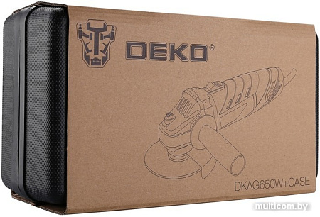 Угловая шлифмашина Deko DKAG650W (кейс)