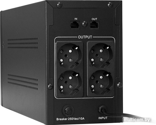 Источник бесперебойного питания ExeGate SpecialPro UNB-1000.LED.AVR.EURO.RJ