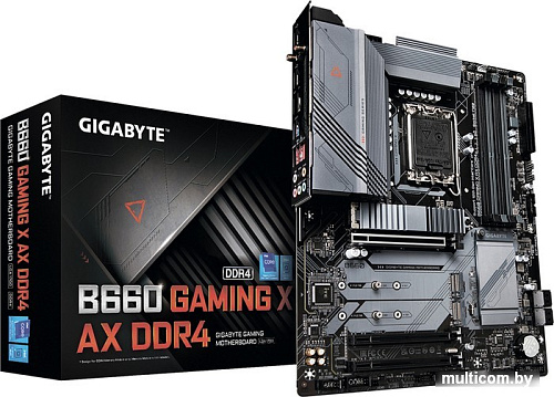 Материнская плата Gigabyte B660 Gaming X AX DDR4 (rev. 1.0)