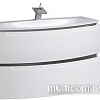 Belux Тумба под умывальник Бари НП 110-02 (1, белый глянцевый)