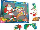 Мозаика/пазл Larsen Санта с детьми JUL14