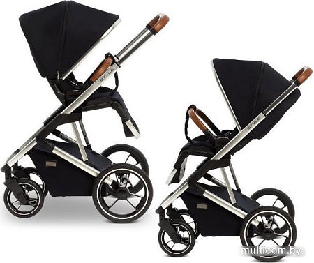 Универсальная коляска Moon Style (2 в 1, navy, 403)