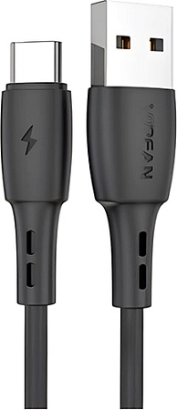Кабель Vipfan X05 USB Type-A - USB Type-C (2 м, черный)