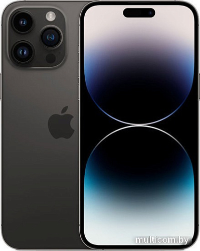 Смартфон Apple iPhone 14 Pro Max Dual SIM 512GB (космический черный)