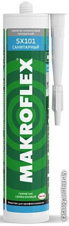 Герметик Makroflex SX 101 санитарный (290 мл, белый)