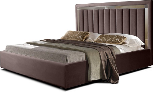 Кровать ФорестДекоГрупп Софи 1 160x200 с ПМ (Veluta Lux 36)