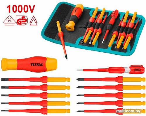 Набор отверток Total THKISD1201 (12 предметов)
