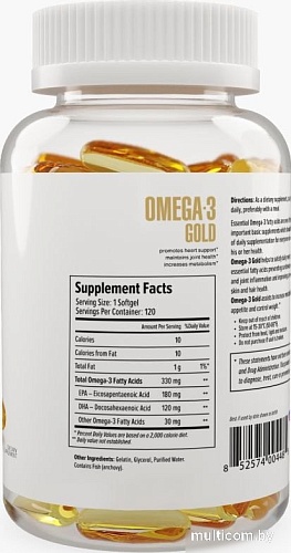 БАД Maxler Омега-3 Gold (60 капсул)