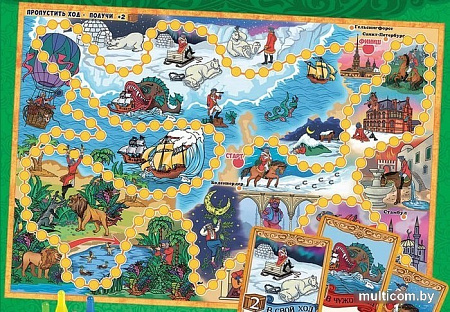 Настольная игра Нескучные игры Приключения Барона Мюнхгаузена