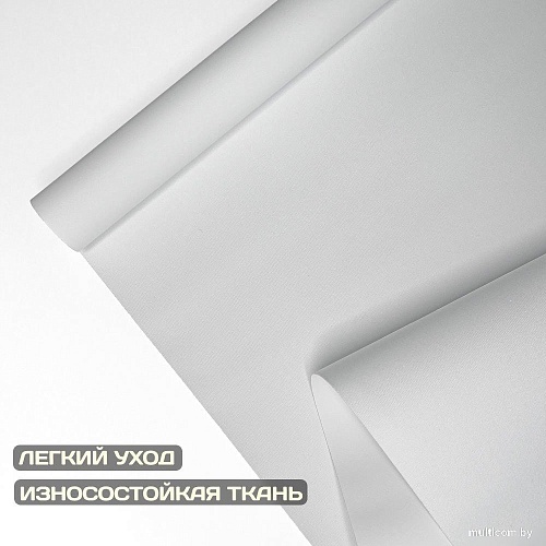 Рулонные шторы Sundays Home Оливия 61х160 с 2-мя направляющими LM-15 150см (белый)