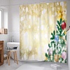 Шторка-занавеска для ванны JoyArty Новогодние огни sc_21515