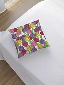 Чехол на подушку JoyArty Поляна тюльпанов sl_17761