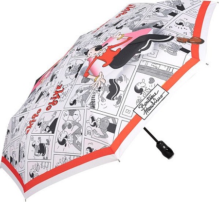 Складной зонт Moschino 7952-OCA Olivia Comics Multi