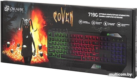 Клавиатура Oklick 719G Coven