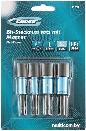 Набор бит GROSS 11627 (4 предмета)