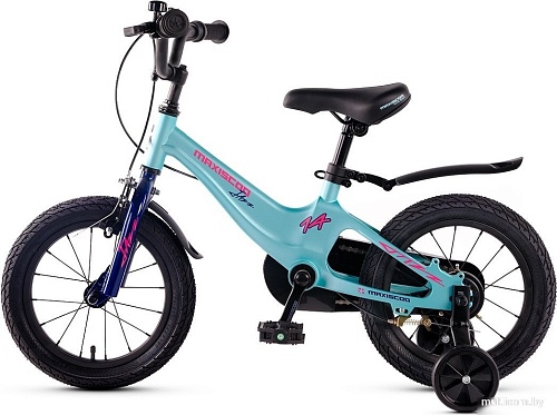 Детский велосипед Maxiscoo Jazz Стандарт Плюс 14 2025 MSC-J1444 (мятный)