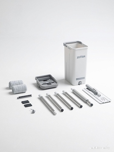 Швабра с отжимом Zetter S Home-bs-w (белый)