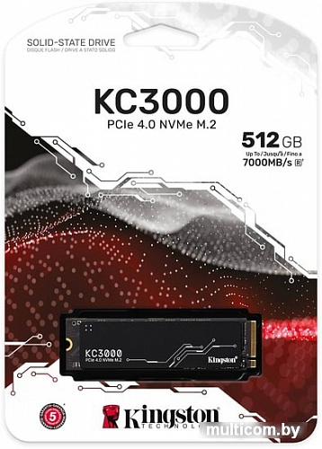 SSD Kingston KC3000 512GB SKC3000S/512G