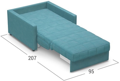 Кресло-кровать Moon Trade Дублин 134 003288 (бирюзовый)