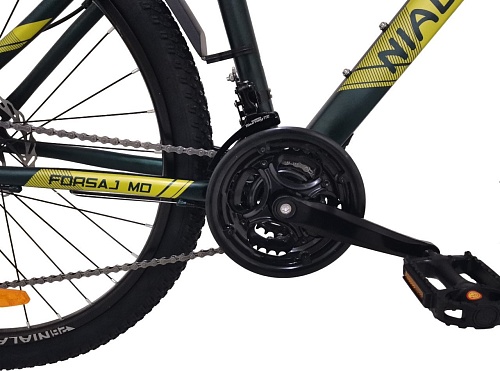 Велосипед Nialanti ForsaJ MD 27.5 19.5 2024 (зеленый матовый)