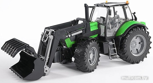 Игрушечный транспорт Bruder Deutz Agrotron X720 с погрузчиком 03081