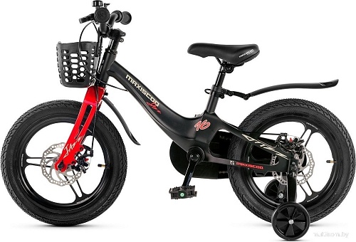 Детский велосипед Maxiscoo Jazz Pro 16 2025 MSC-J1645P (обсидиан, разобранный)