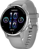 Умные часы Garmin Venu 2 Plus (серебристый/серый)