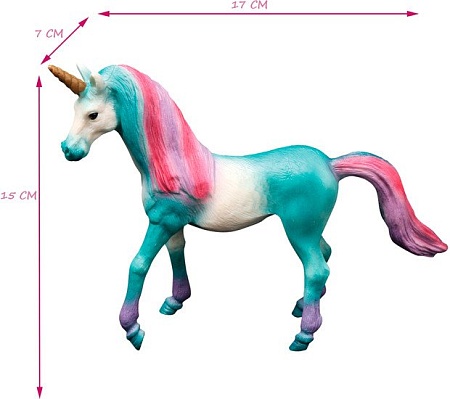 Набор фигурок Masai Mara Мир фэнтези. Семья лазурных единорогов MM206-443