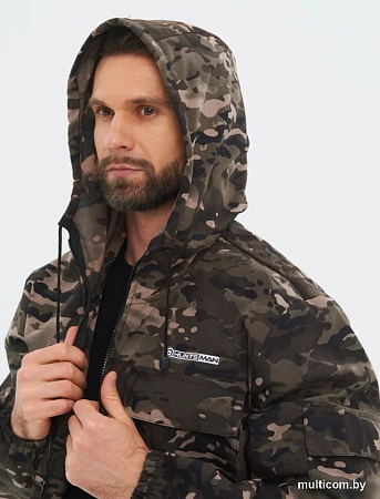 Костюм Huntsman Стрелок летний Сорочка смесовая Черный мультикам (р-р 60-62/182-188)