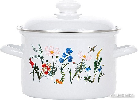 Кастрюля Эстет Луговые цветы ЭТ-72260