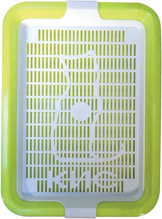 Туалет-лоток ZooExpress Кис 11050 (малый, цвет в ассортименте)