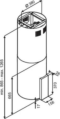 Кухонная вытяжка Monsher Motuba X