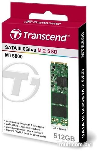 SSD Transcend MTS800 512GB (TS512GMTS800)
