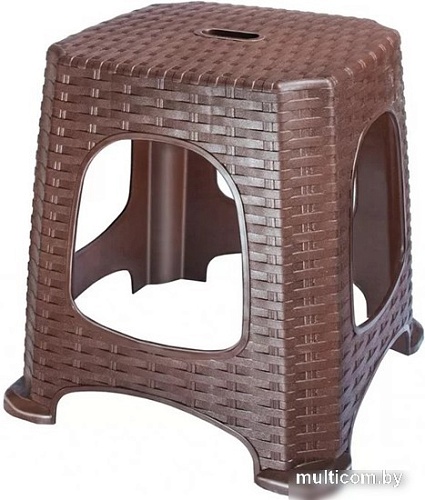 Табурет Эльфпласт Ротанг большой EP256 (коричневый)