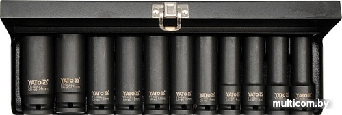 Набор торцевых головок Yato YT-1054 (11 предметов)