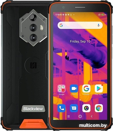 Смартфон Blackview BV6600 Pro (оранжевый)