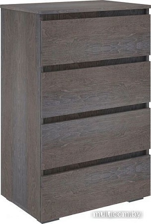 Комод Кортекс-мебель Бари 60 4ш (береза/береза/береза)