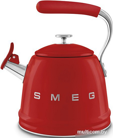Чайник со свистком Smeg CKLW2001RD