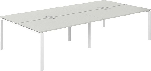 Norden 320х163.8х75 SG.259.SH.63.WH (белый/серый бархат)