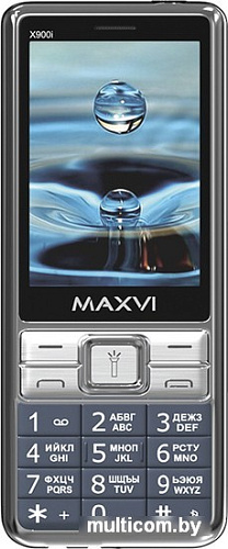Кнопочный телефон Maxvi X900i (маренго)
