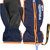 Варежки Reusch Ben Mitten 4685408-0425 (р. 0, dress blue/orange popsicle)