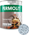 PERMOLIT Hammerton антикоррозийная с молотковым эффектом 1306 0.65 л (серебро)