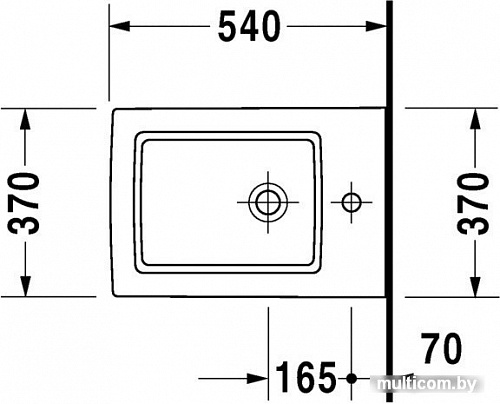 Биде Duravit Vero [2239150000]