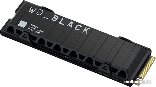 SSD WD Black SN850 NVMe Heatsink 1TB WDS100T1XHE