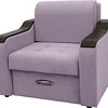 Кресло Сириус Лидер-3 НПБ 105x110 (Eva 13 велюр светло-фиолетовый)