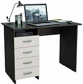 Письменный стол MFMaster Милан 0120 (венге/дуб молочный)